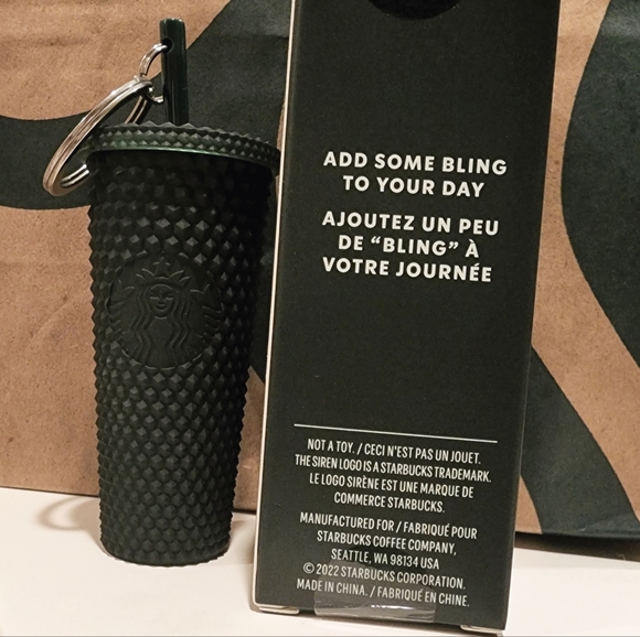 *Starbucks soft studded Keychain* - Picture 2 of 2